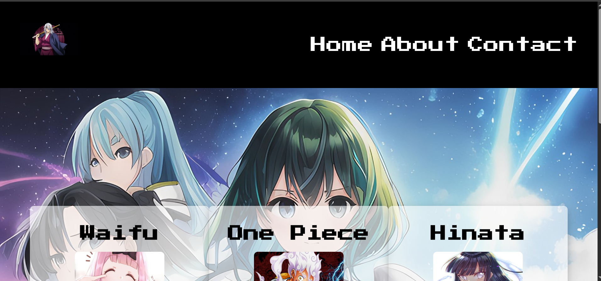 Anime Web Project
